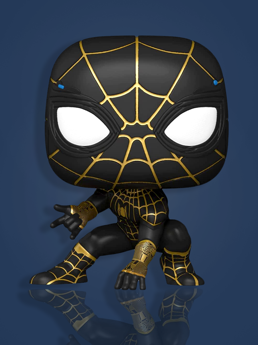 Pop! Marvel Studios: Spider-Man Black and Gold Suit #911